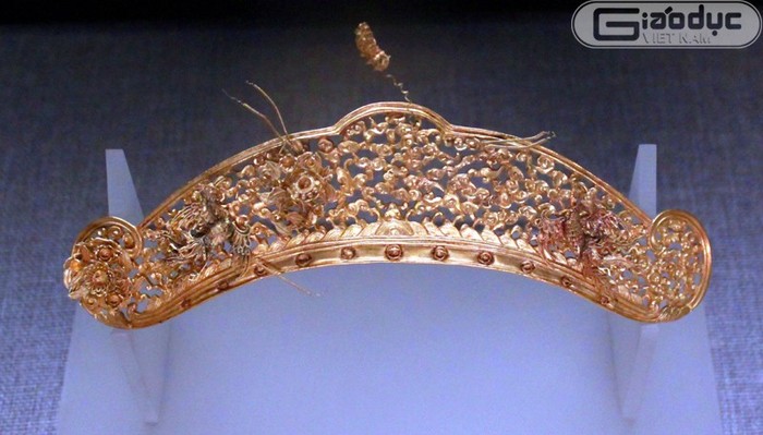 Vành Bắc Sơn làm bằng vàng thời chúa Nguyễn thế kỷ XVIII